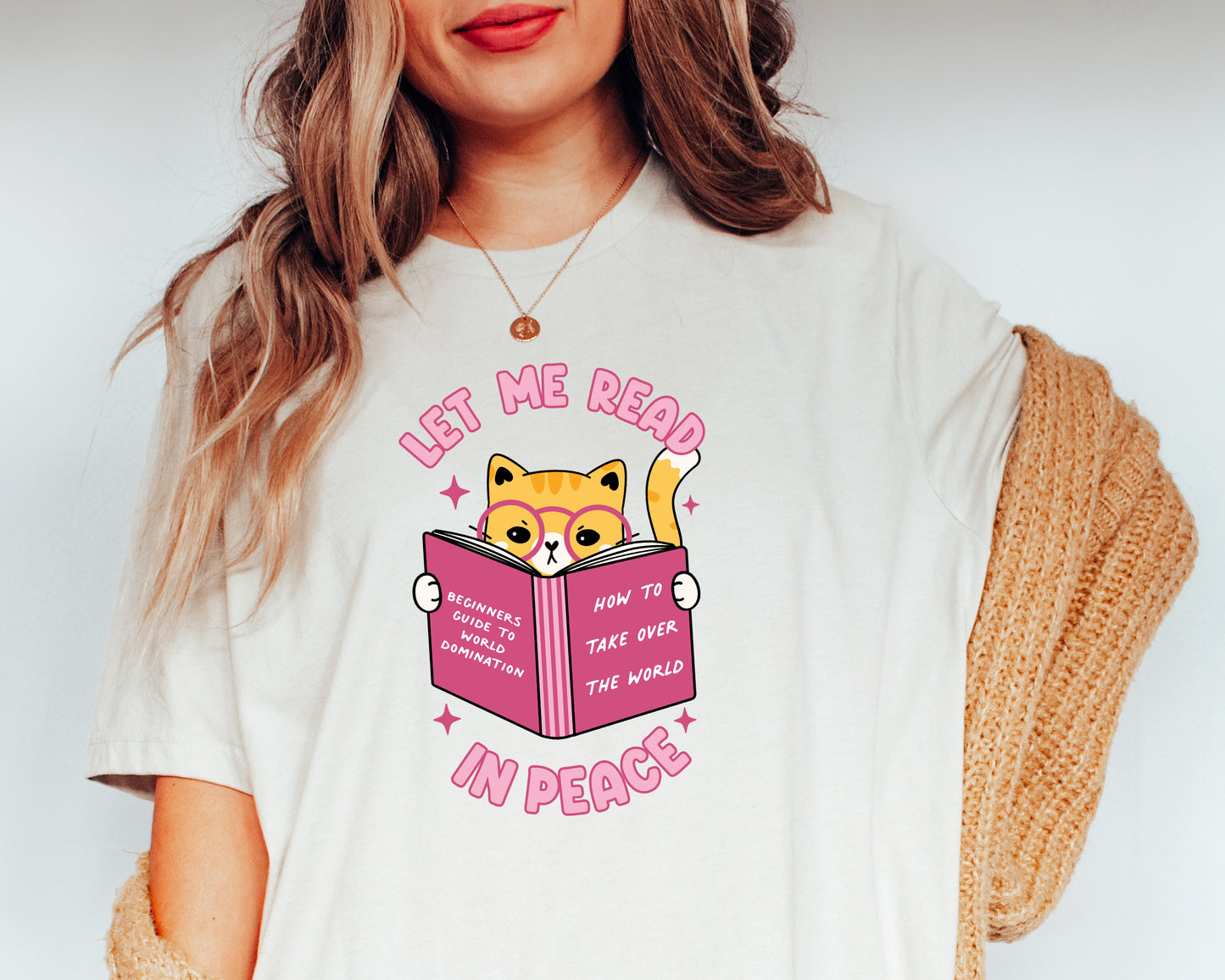 Let Me Read In Peace - SVG & PNG Design File