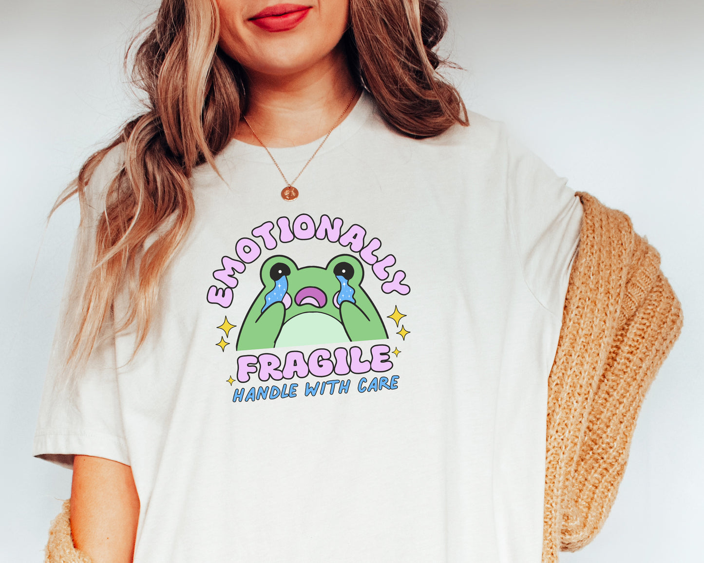 Emotionally Fragile Frog - SVG & PNG