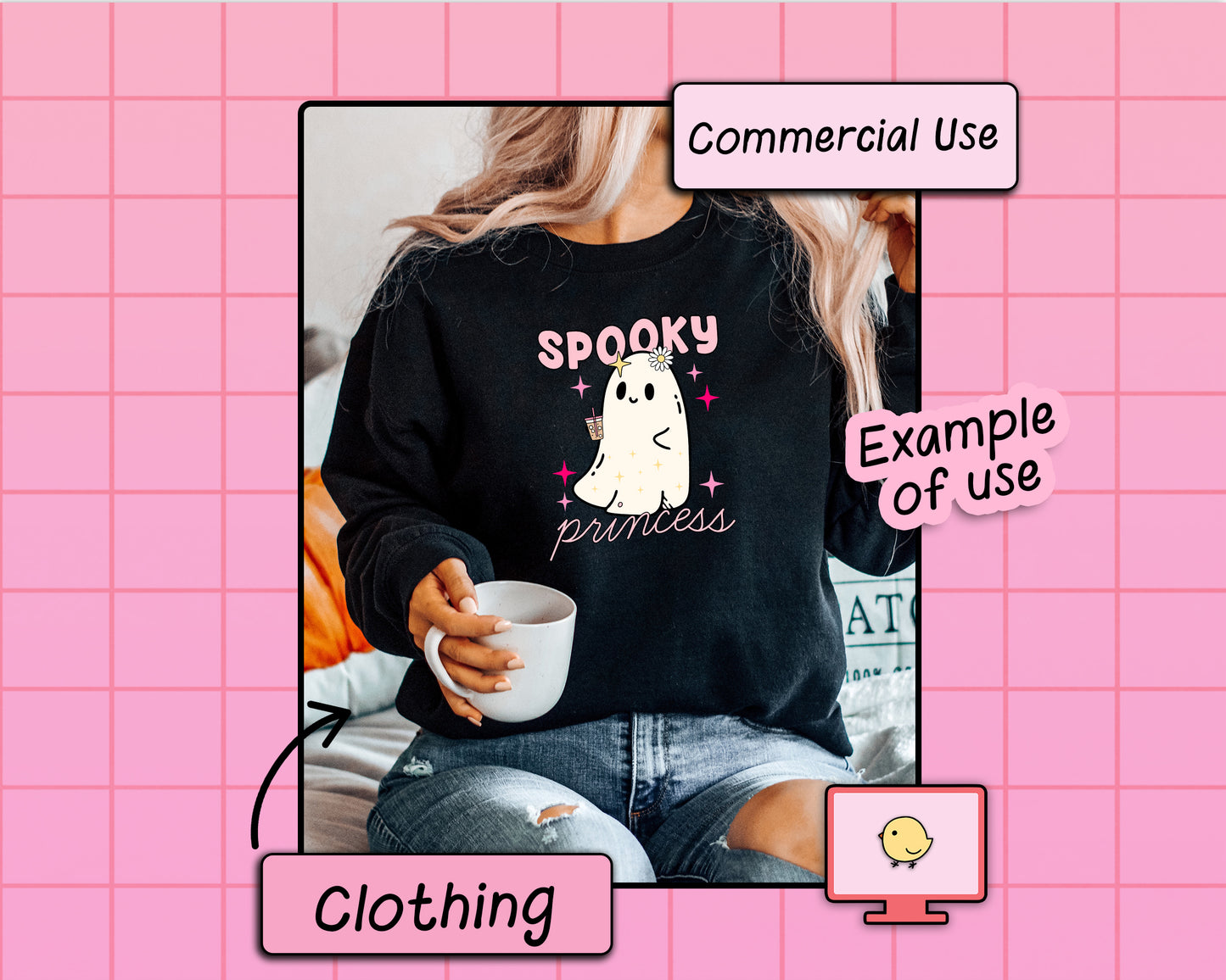 Spooky Princess - SVG & PNG