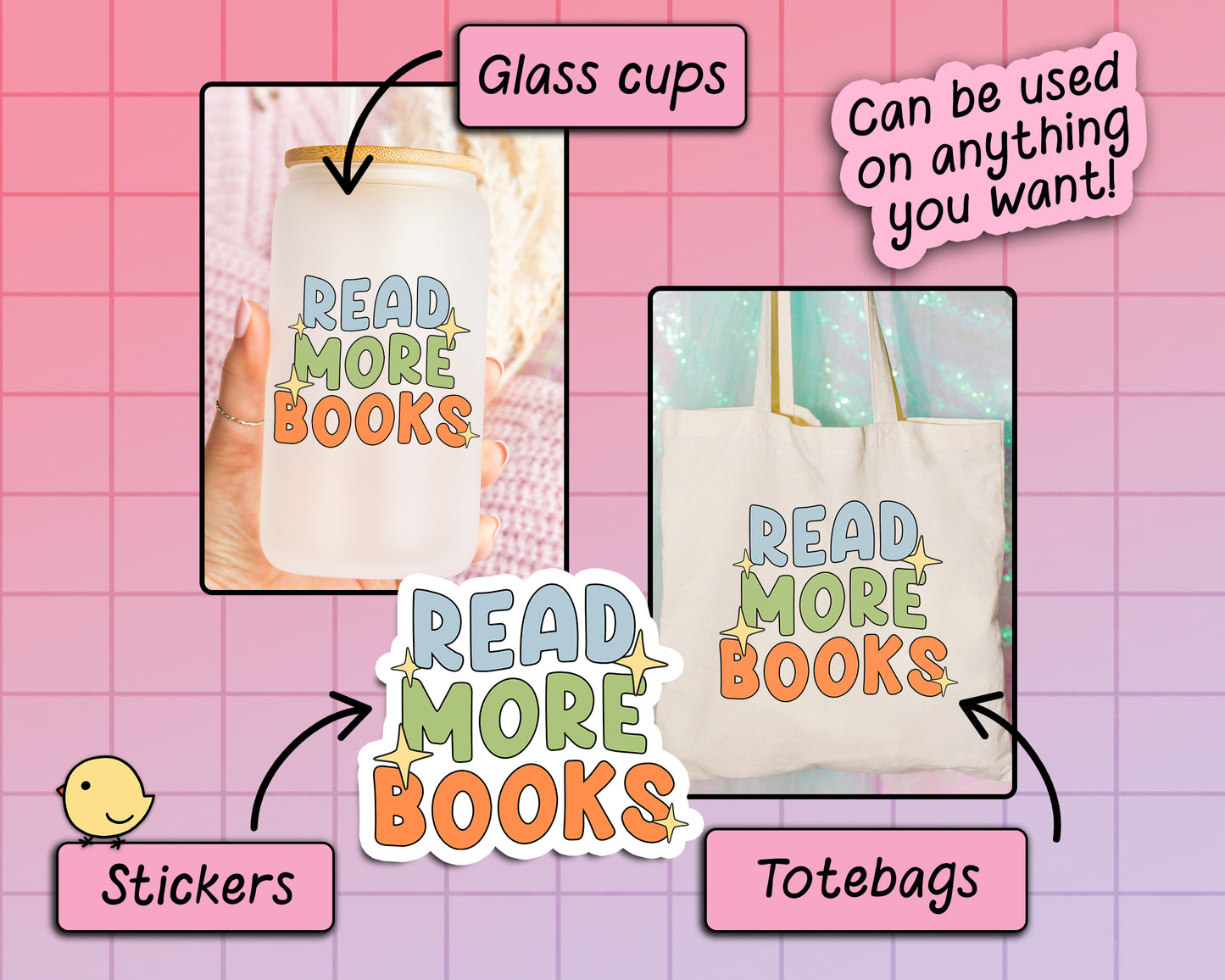 Read More Books - SVG & PNG