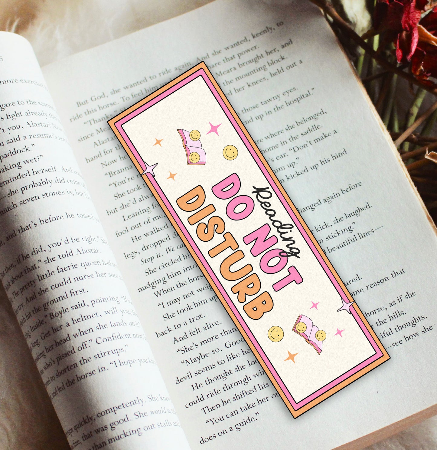 Reading Do Not Disturb Bookmark - SVG & PNG
