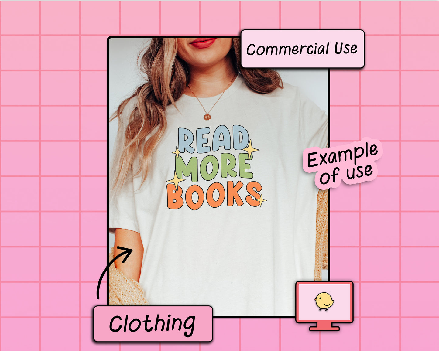 Read More Books - SVG & PNG
