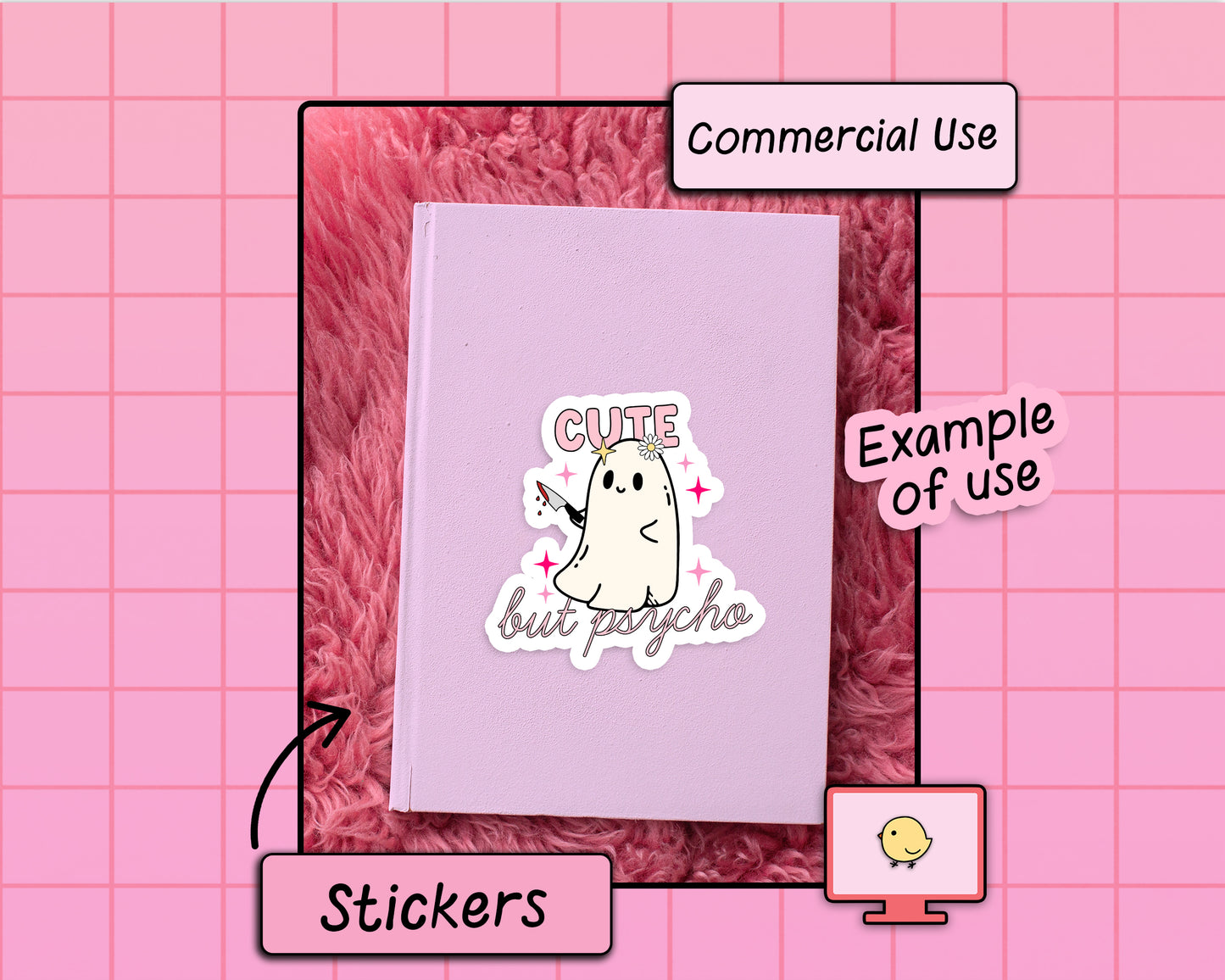 Cute But Psycho - SVG & PNG