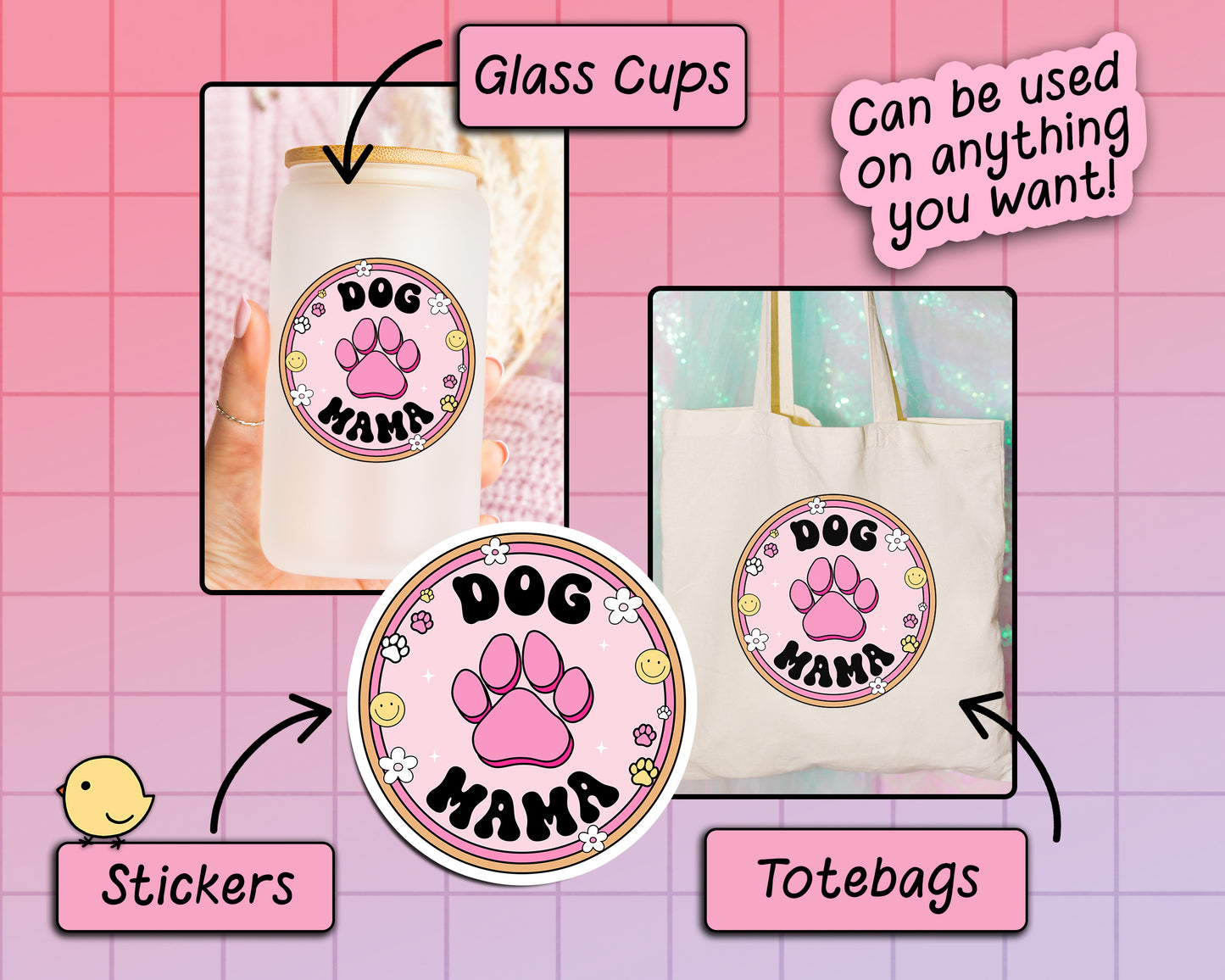 Dog Mama - SVG & PNG