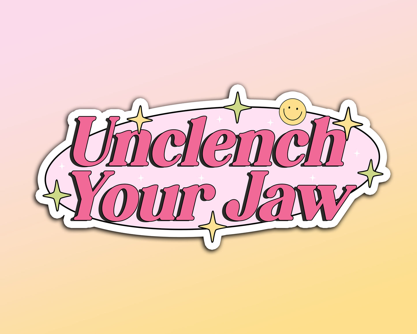 Unclench Your Jaw - SVG & PNG