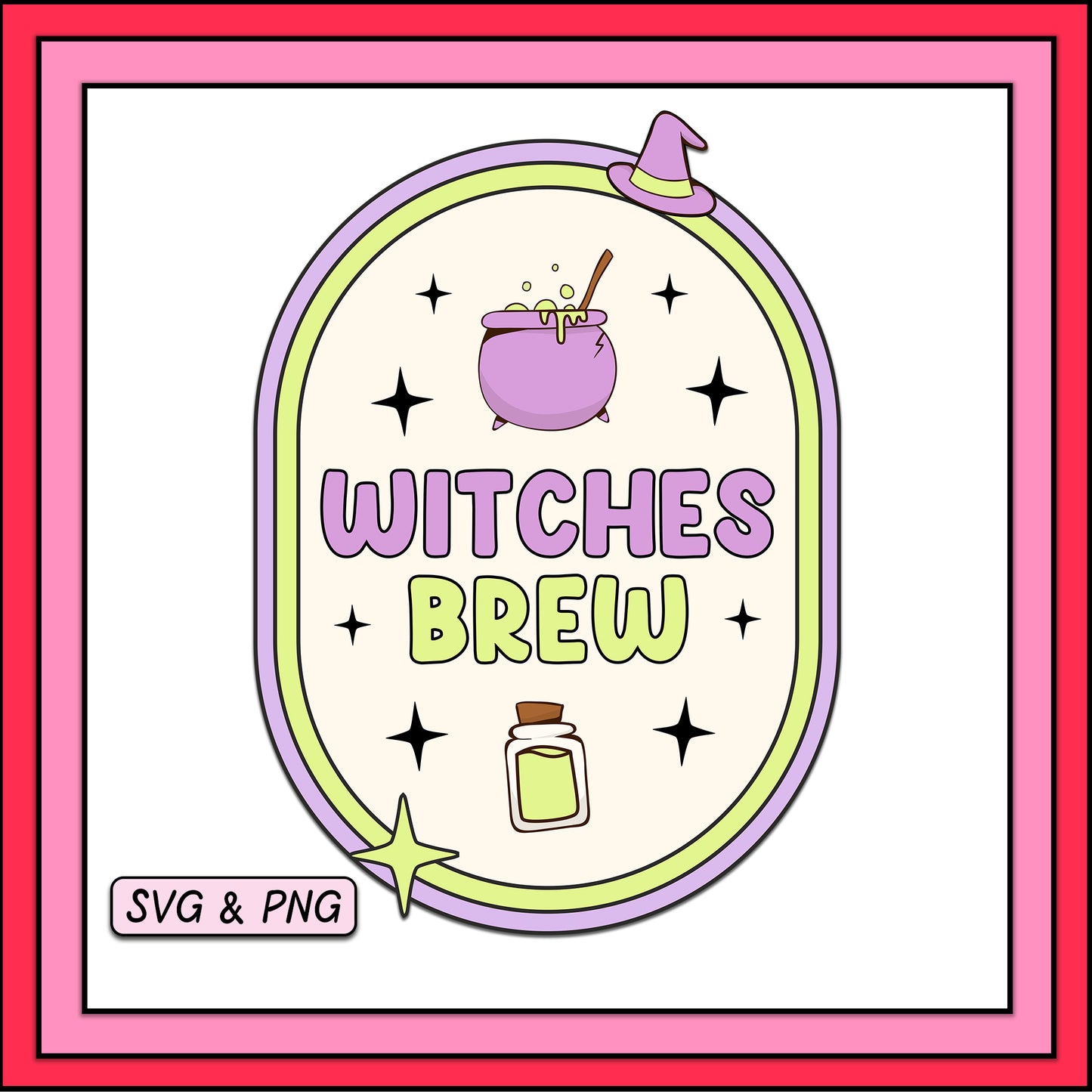 Witches Brew - SVG & PNG